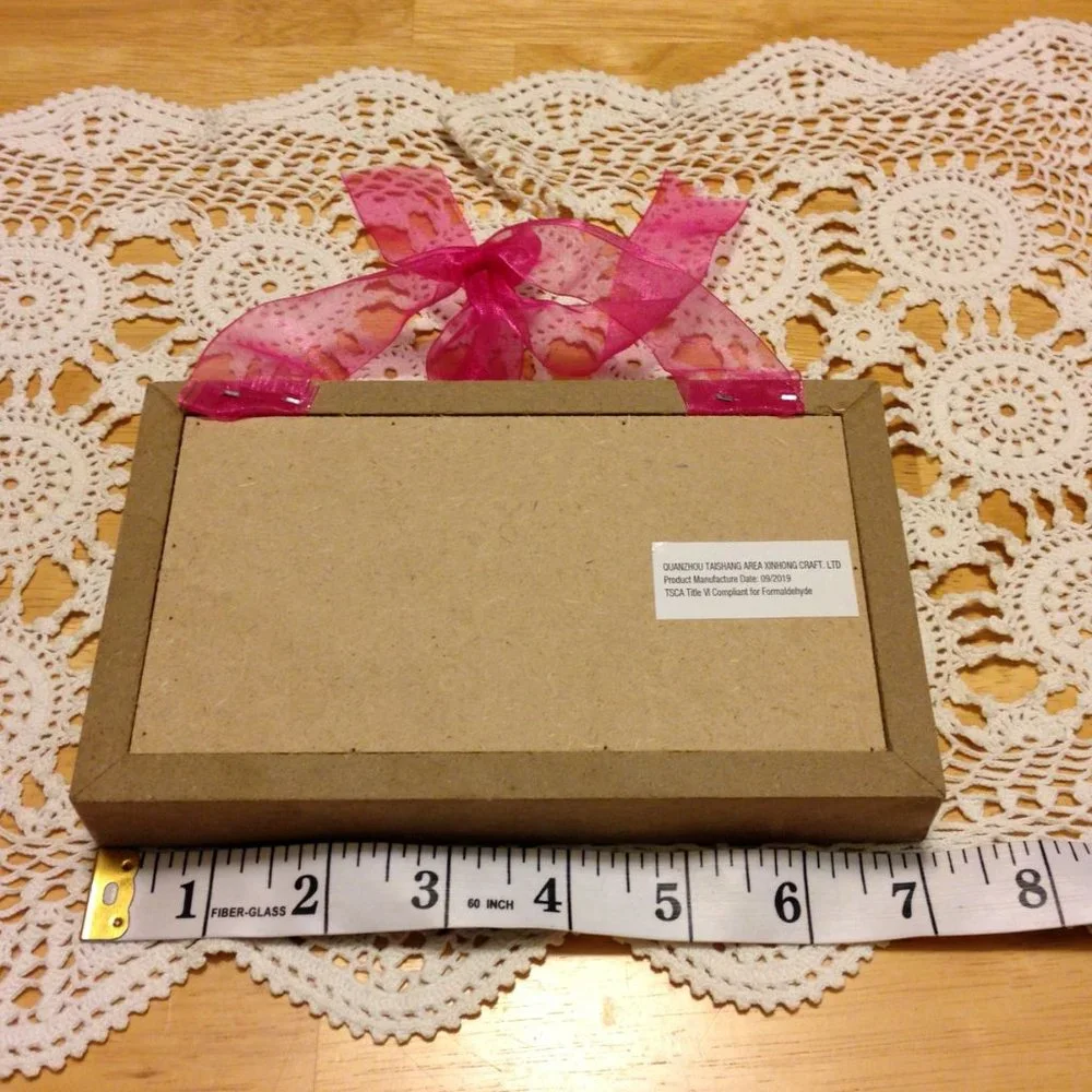 Mother's Day Shadow Box with glitter